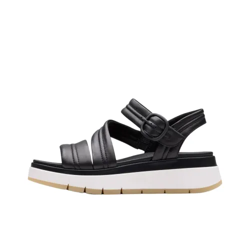 Clarks Tuscan Ремень One Ремень Сандалии 5 см Женские Черные