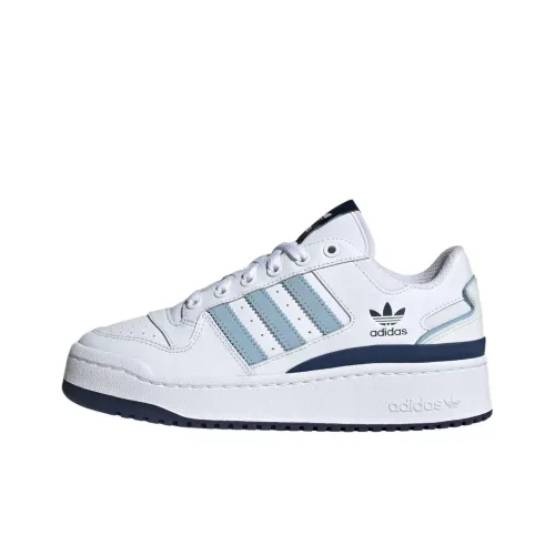 Adidas Originals Forum Bold Low Топ Кроссовки для скейтбординга Женские Белые Синие