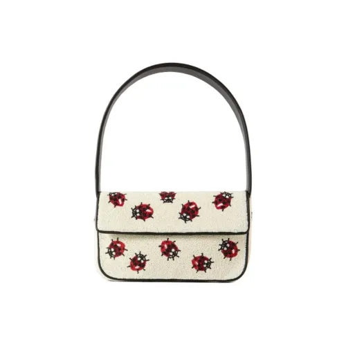 Staud Tommy Стекло Сумка через плечо Средняя Женская Белая