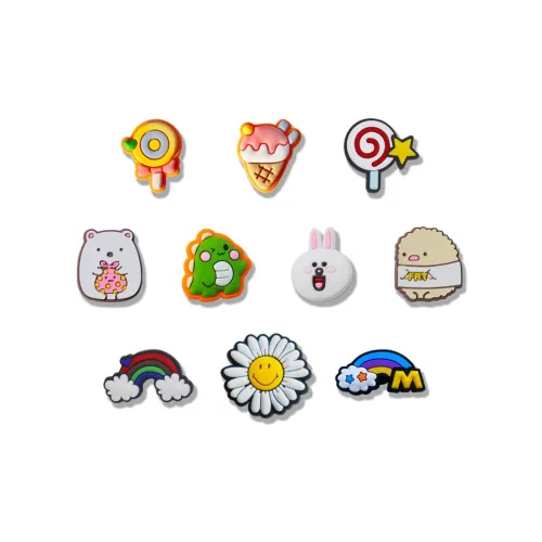 YOUWEI Смола Брелок для обуви DIY Cute Cartoon Унисекс