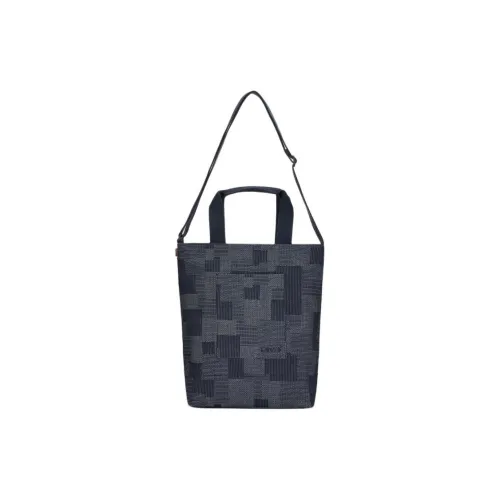 Levi's Хлопковая Смешанная Сумка-тоут Сумка для покупок Сумка через плечо Сумка обычная Мужская Темно-синяя