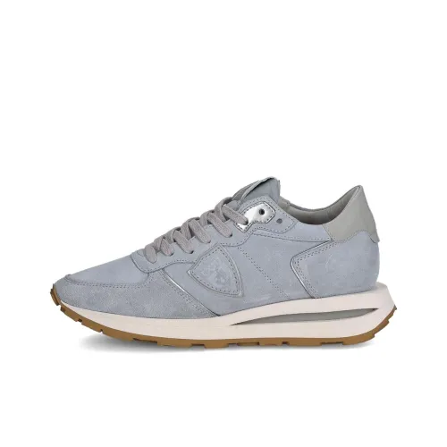 PHILIPPE MODEL Tropez Haute Low Топ Повседневная обувь Женская Синяя