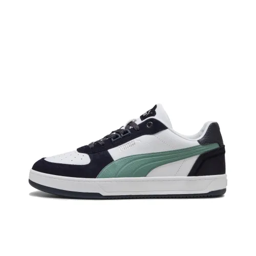 PUMA Caven 2,0 Low Топ Скейтборд Кроссовки Унисекс Белый Зеленый
