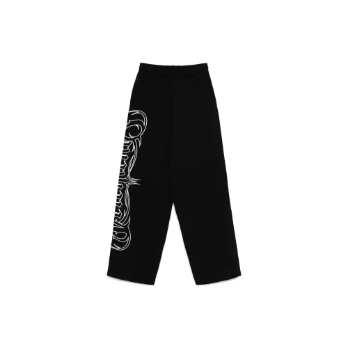 Vetements SS25 Вязаные Спортивные Штаны Унисекс Черные