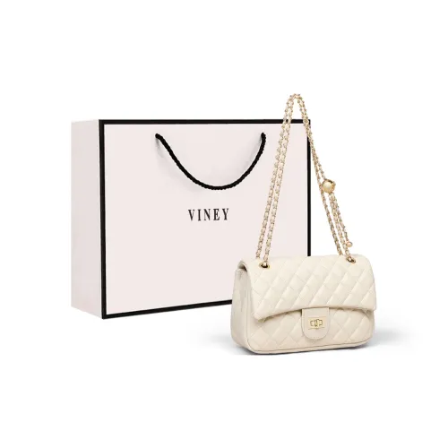 VINEY Сумка через плечо из коровьей кожи маленькая квадратная сумка стандартная женская белая