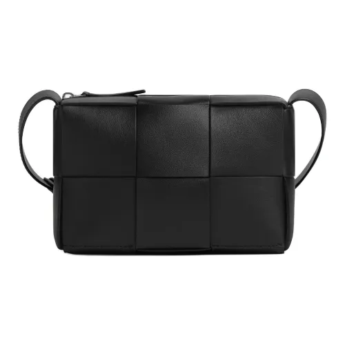 Bottega Veneta Arco Телячья кожа Camera Сумка Сумка через плечо Маленькая мужская черная