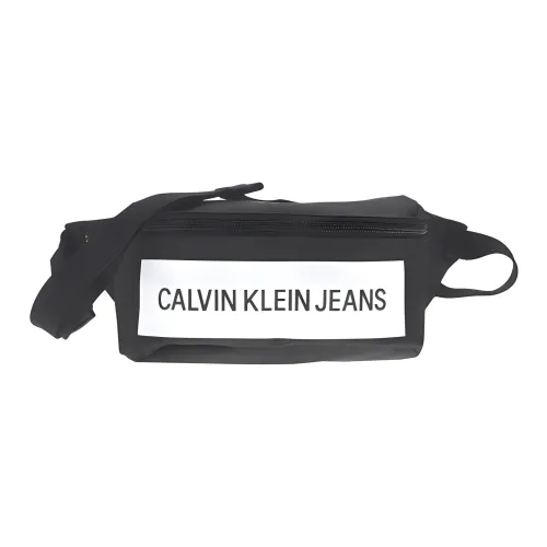 CALVIN KLEIN Полиэстер Сумка через плечо Бананка Унисекс Черный