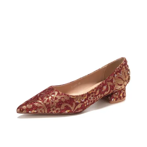 QITUMAUL Грубый каблук Высокие каблуки 3 см Женские