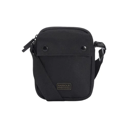 BARBOUR Полиэстер Сумка через плечо Мужская Черная