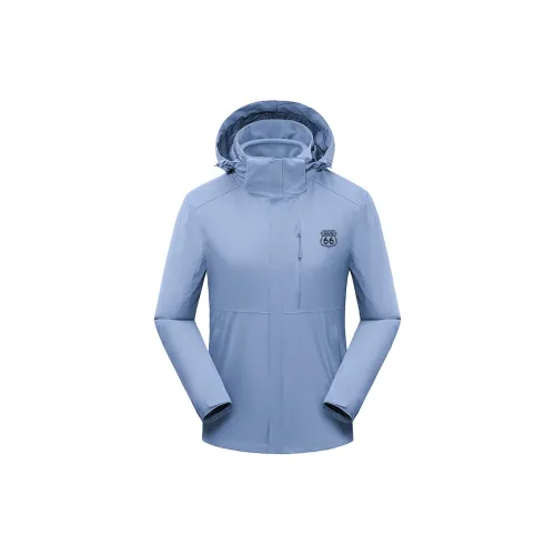 66 ROUTE 66 Водонепроницаемый Ветрозащитный And Устойчивый к Износу Ветровка Унисекс Сиреневый Фиолетовый