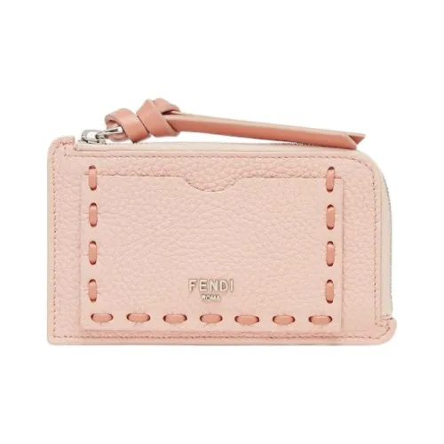 FENDI Футляр Для Пластиковых Карт PeekabooФутляр Для Пластиковых Карт Selleria Розового Цвета