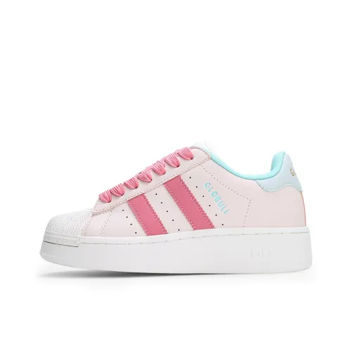 GLO BULL Скейтборд Кроссовки Низкие Детские Розовые Женские