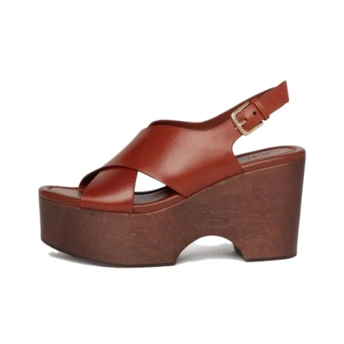 PAIGE Reid One Ремешок Сандалии 9 см Женские Красные