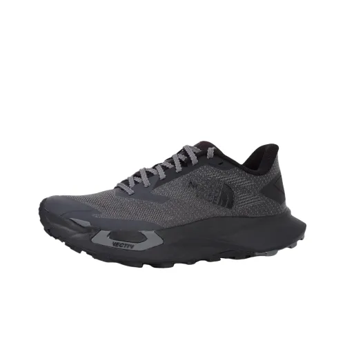 THE NORTH FACE Vectiv Enduris Противоскользящие Устойчивые к истиранию Низкие Кроссовки для бега по пересеченной местности Мужские Черные