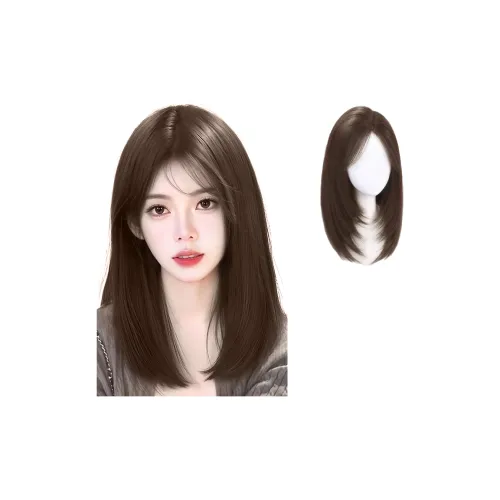 WANWANFENG Нет Перук Нет Перука Для Женщин Полная Голова Покрытие с Увеличением Объема Топ и Текстура Скальпа LIKE