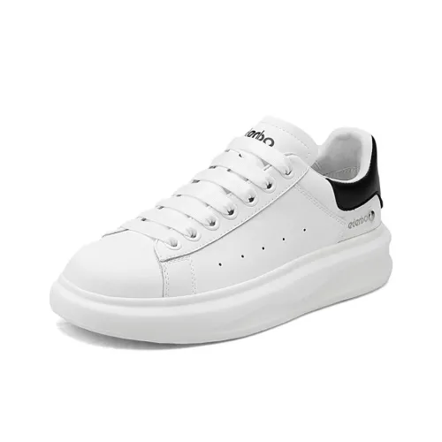 EDENBO Износостойкий Низкий Топ Casual Мужской Белый