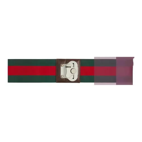 GUCCI Canvas Сумка Ремень Мужской Красный Зеленый