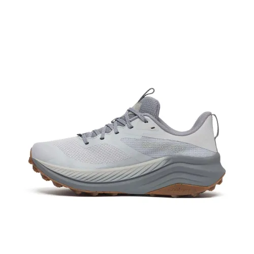 Saucony Xodus Ultra Low Топ Беговые кроссовки Женские Серый