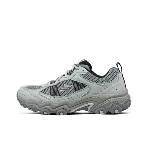 Skechers OUTDOOR MENS Поддержка Сцепление Устойчивость к истиранию Дышащий Низкий Верх Походная обувь Мужская Серый