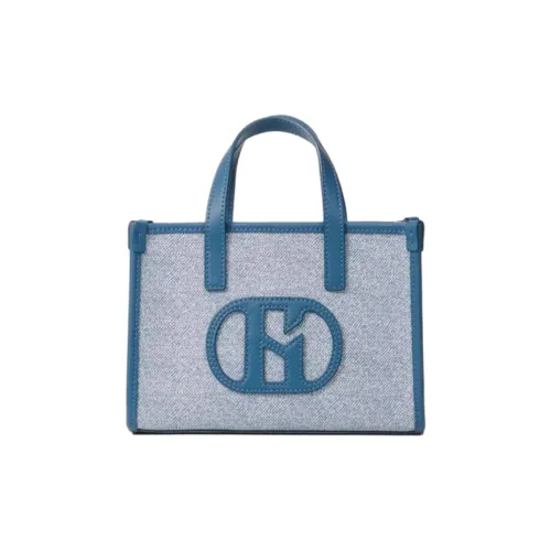 HAZZYS Поливинилхлорид Сумка-тоут Сумка для покупок Сумка через плечо Сумка Маленькая Женская Синяя