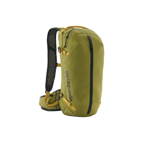 Patagonia Dirt Roamer Переработанный нейлон На открытом воздухе Альпинистский рюкзак Рюкзак Унисекс Pasture Green