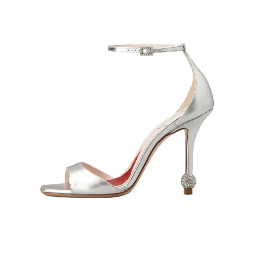 Roger Vivier JEWEL One Ремень Сандалии 10 см Женские Серебряные