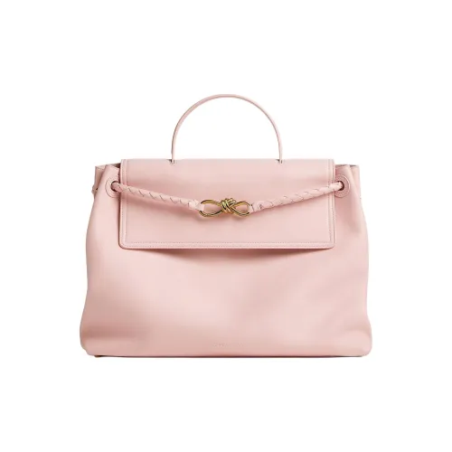 Bottega Veneta Сумка из коровьей кожи женская розовая