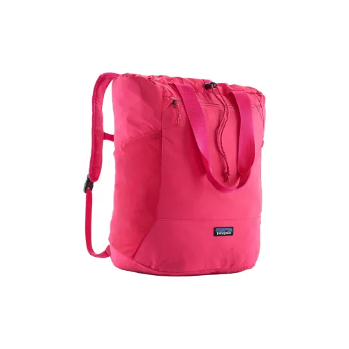 Patagonia Terravia Нейлон Одно Плечо Портативный Рюкзак Женский Неоново-Розовый