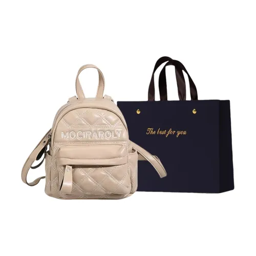 ZUONU ПУ (полиуретан) Рюкзак Стандартный Женский Хаки Черный Экрю