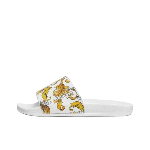 VERSACE JEANS COUTURE Слипоны Мужские Белые