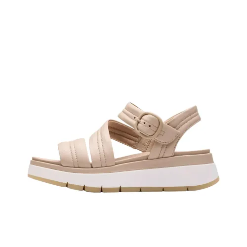 Clarks Tuscan Ремень One Ремень Сандалии 5cm Женские Песочный