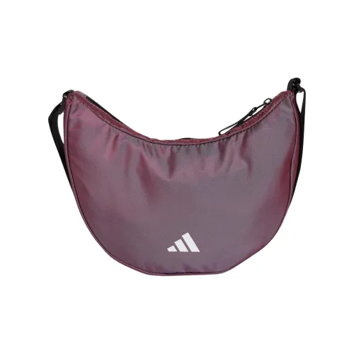 Adidas Нейлоновая Сумка через плечо Обычная Женская Темно-фиолетовая