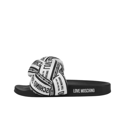 LOVE MOSCHINO Слипоны Женские Черные