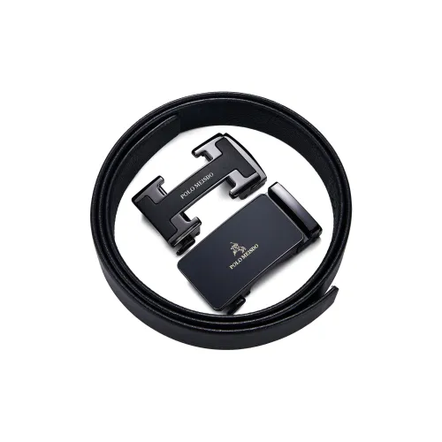 POLOMEISDO Мужская практическая кожаная коробка для ремня 3,5 см