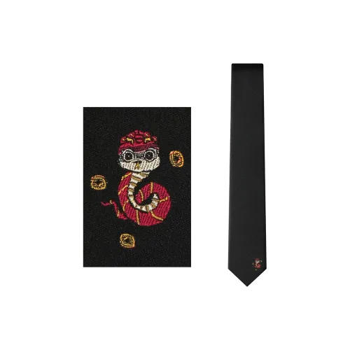 WILLIAM MILTON Шелковые галстуки Мужской Черный шелк Tutty High End Деловой формальный Аксессуары Набор в подарочной коробке