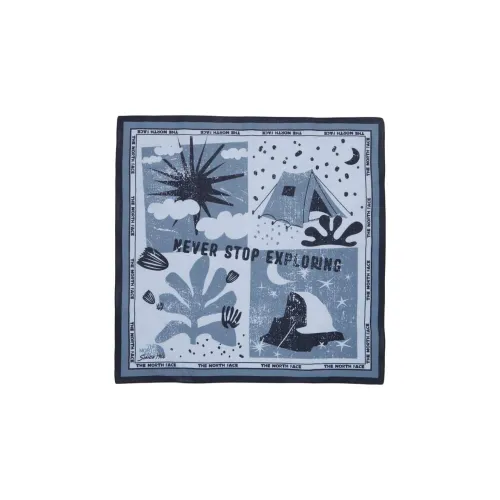The North Face Хлопок Повязки на голову Мужской Синий