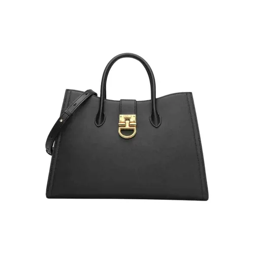 GOLDLION Сумка через плечо из коровьей кожи маленькая сумка для женщин черная бордовая карамельная