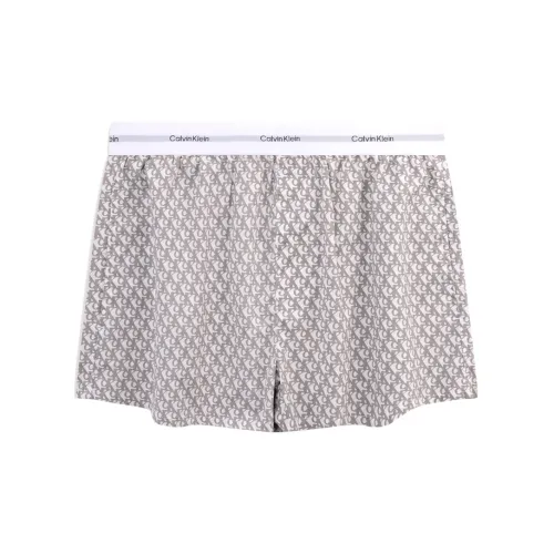 Calvin Klein Пижамные брюки Женские Белые Основа Буква