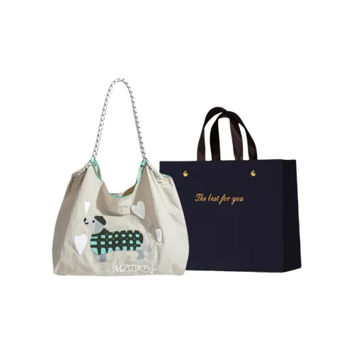 ZUONU Нейлоновая сумка-тоут сумка через плечо стандартная женская серая