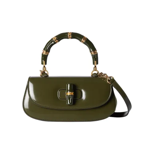 GUCCI Кожа Сумка через плечо Сумка Маленькая Женская Зеленая