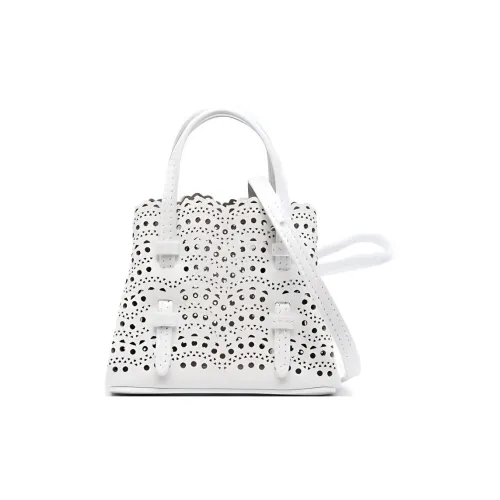 Alaia Телячья кожа Одно плечо Сумка Мини Женская Белая