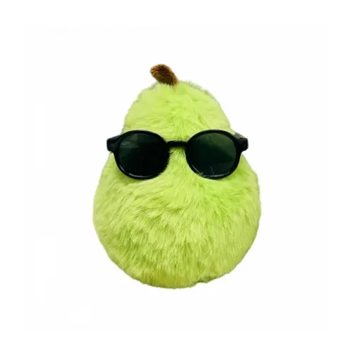 ZHENSHANGJIANERBAO Прохладный Little Зеленое яблоко Bag Charm Цветущая слива Кукла Плюшевый Подвеска 8 см Высокий