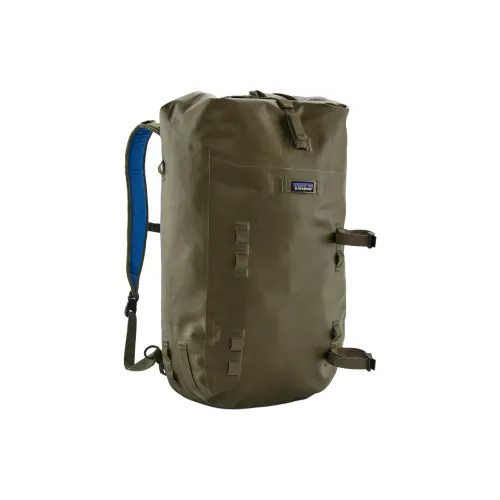 Patagonia Переработанный нейлон Outdoor Альпинизм Рюкзак Рюкзак Мужской Зеленый