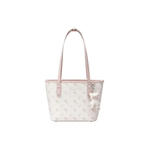 NUCELLE PVC Одно плечо Сумка Маленькая Женская Персиково-розовая