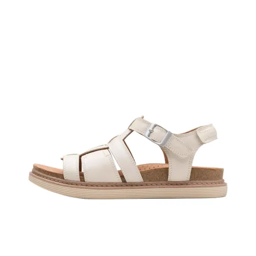 Clarks Arwell Sun Римские сандалии Женские Белые