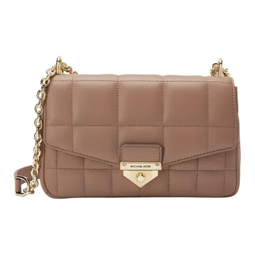 MICHAEL KORS MICHAEL KORS Luggage Collection Овчина Сумка через плечо Большая Женская Темно-умбровая