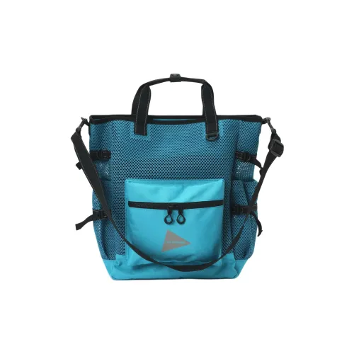 And Wander Полиэстер Сумка-тоут Сумка для покупок Сумка через плечо Рюкзак Сумка унисекс Синий