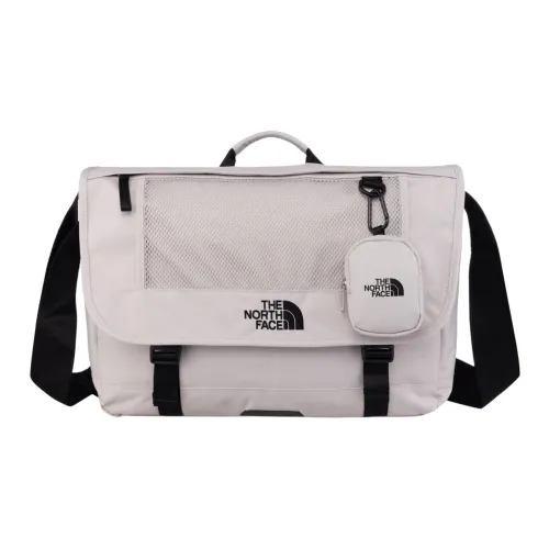 The North Face Примерно 14L Курьерская сумка Одно плечо Сумка для активного отдыха Сумка Полиэстер Серый Белый Мужская