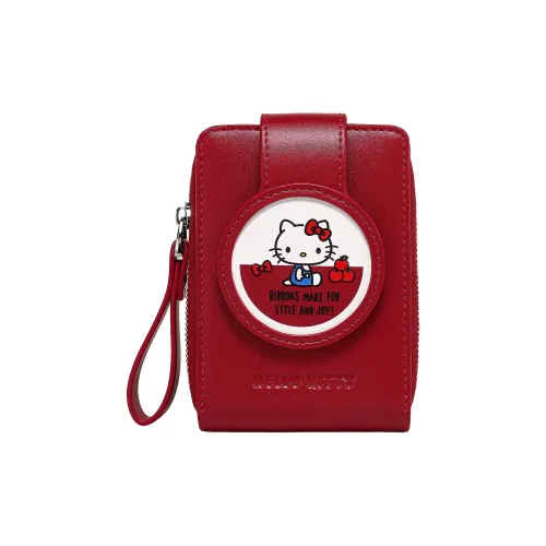 TOUTOU Hello Kitty Collaboration Hello Kitty Синтетическая кожа Кошелек Женские Многоцветный