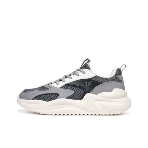 361° Амортизация Дышащий Легкий Низкий Топ Повседневная Обувь Мужская Цинково-Железный Серый Дымчатый Серый